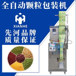 庄河干果包装机 全自动立式大型颗粒包装机与济南先河食品包装机械设备解析